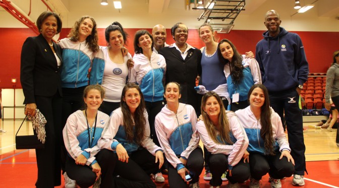Molly Rhone, presidenta de INF, felicitó a la Selección Argentina